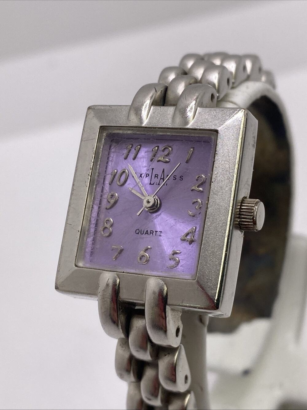 Vintage La Express Womens Watch Works New Battery